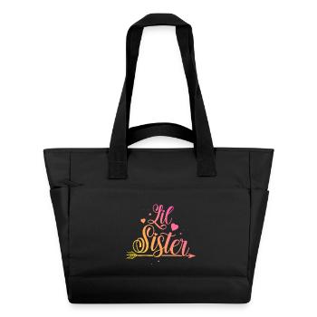 Petite soeur - Sac matelassé déperlant - noir - Devant
