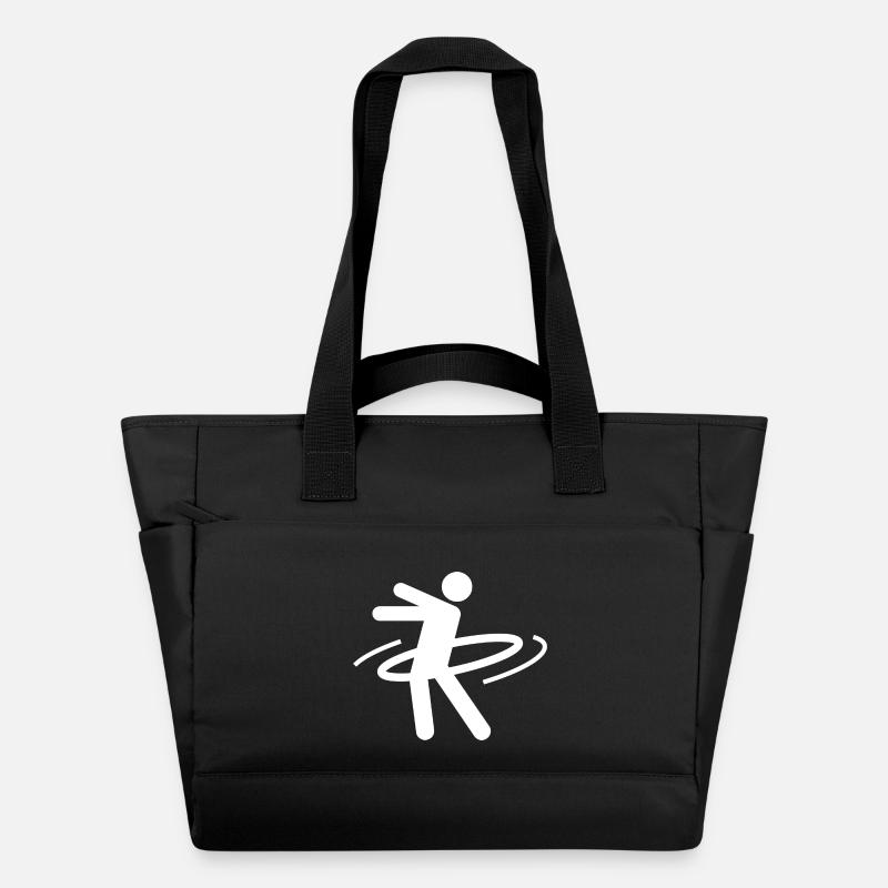 Hulahoop - Water-Repellent Padded Bag - black