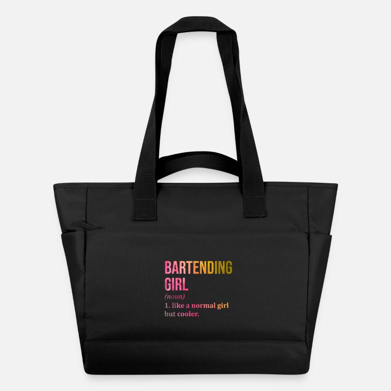 Barman - Sac matelassé déperlant - noir
