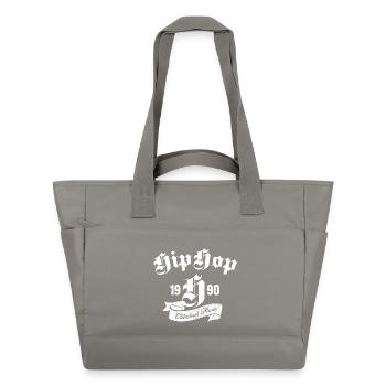 Hip Hop 1990 Gothic Tee - Water-Repellent Padded Bag - grey - Front