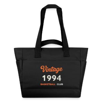 Vintage 1994 – Basketball Club Retro Geburtsjahr - Wasserabweisende Padded Bag - Schwarz - Vorne