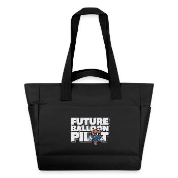 Future Balloon Pilot - Water-Repellent Padded Bag - black - Front