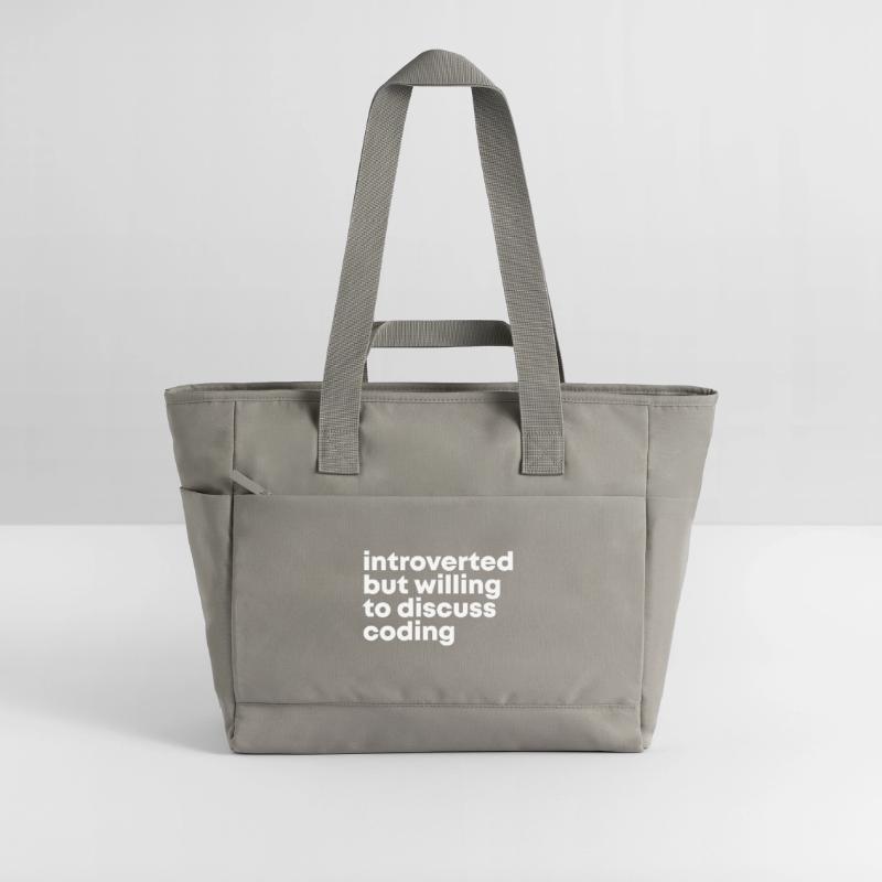 Coding Coding Coding Water-Repellent Padded Bag