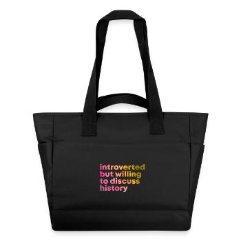 histoire - Sac matelassé déperlant - noir - Devant