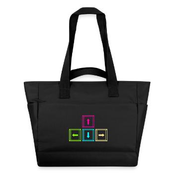 Gaming Computer Gamer Gaming Gamer - Water-Repellent Padded Bag - black - Front