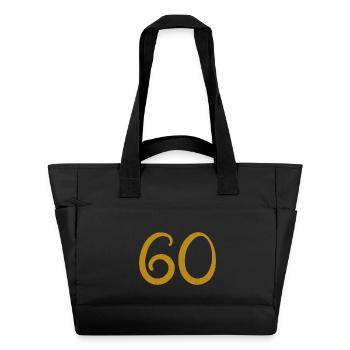 60 - Water-Repellent Padded Bag - black - Front
