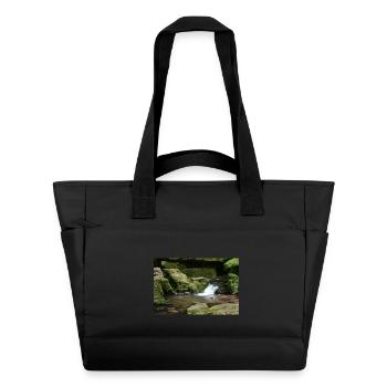 MONBACH DANS LE NORD DE LA FORÊT-NOIRE - Sac matelassé déperlant - noir - Devant