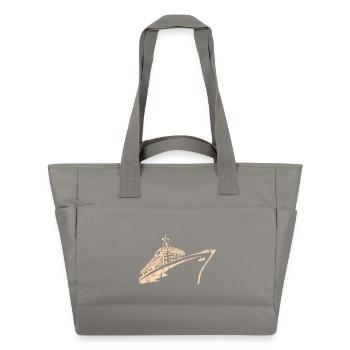 Cruise Ship Cruise Ship Luxury - Water-Repellent Padded Bag - grey - Front