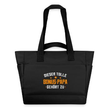Ce super papa appartient à un cadeau pour la fête des pères - Sac matelassé déperlant - noir - Devant