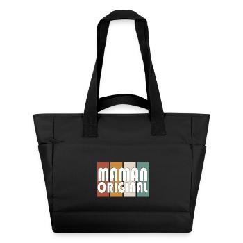 Ursprüngliche Mutter - Wasserabweisende Padded Bag - Schwarz - Vorne
