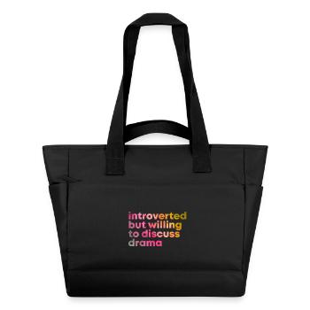 drame - Sac matelassé déperlant - noir - Devant