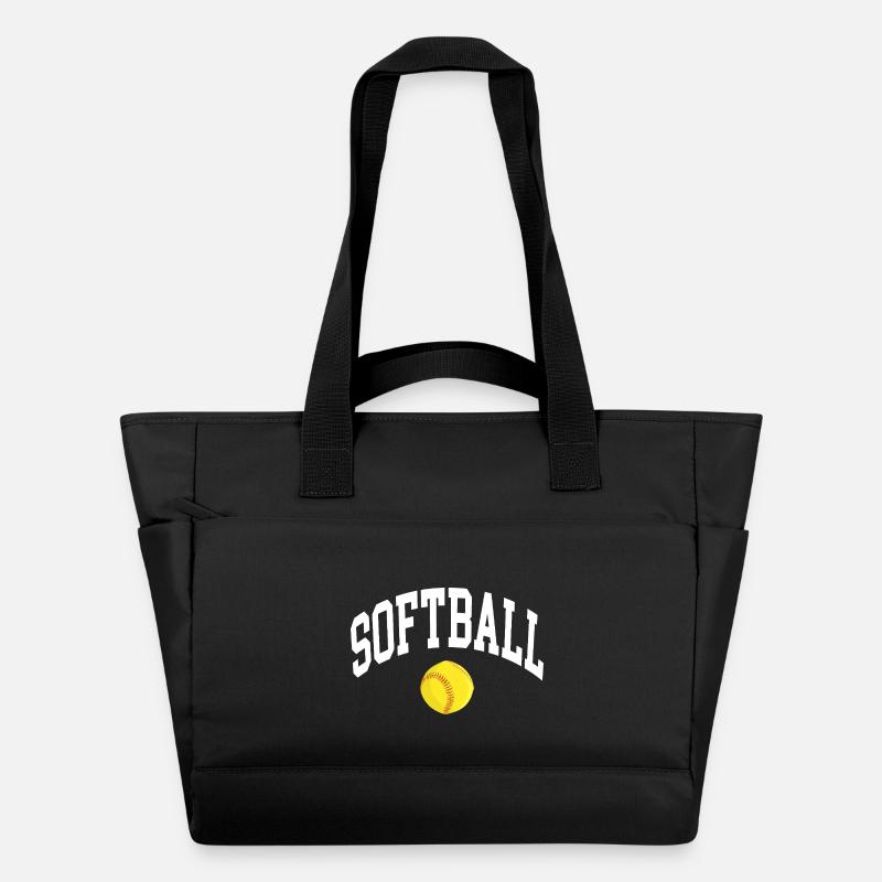Softball - Sac matelassé déperlant - noir