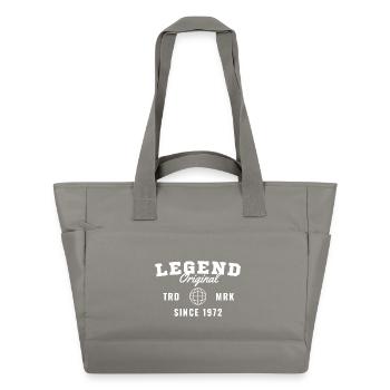 Geburtsjahr-Legende seit 1972 - Wasserabweisende Padded Bag - Grau - Vorne
