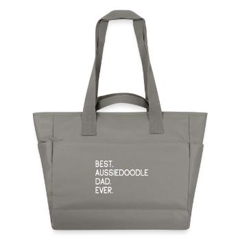 Aussiedoodle Aussie-Poo AussiePoo Dog Owner - Water-Repellent Padded Bag - grey - Front