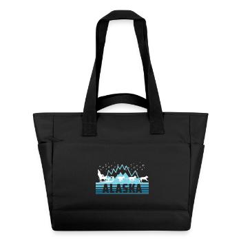 Alaska - Sac matelassé déperlant - noir - Devant