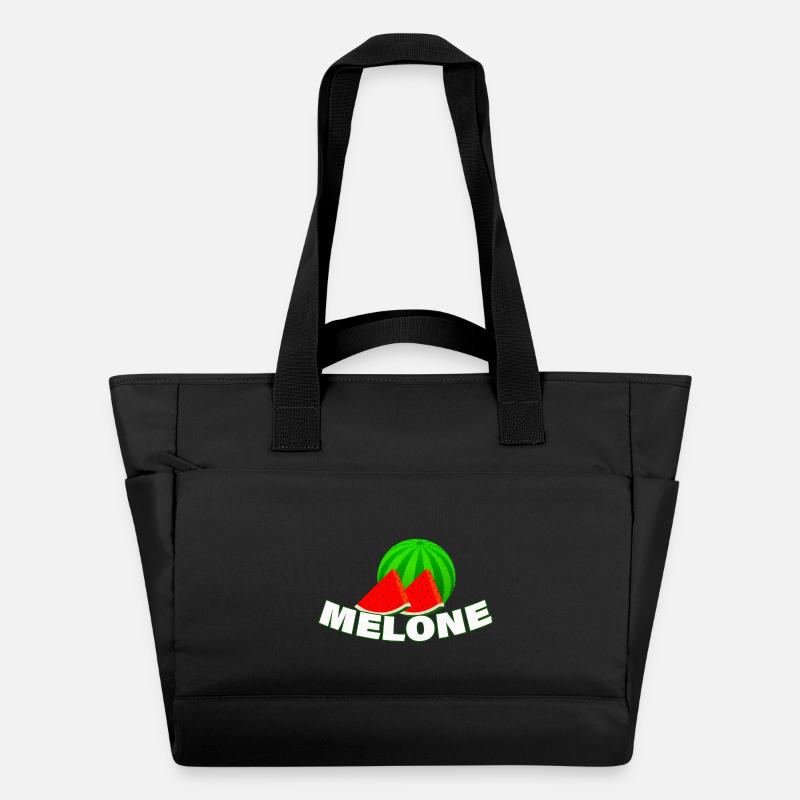 melon - Sac matelassé déperlant - noir