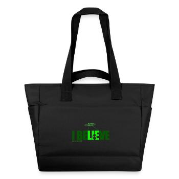 i believe - Water-Repellent Padded Bag - black - Front