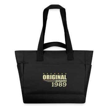 1989 Birthday 1989 - Water-Repellent Padded Bag - black - Front