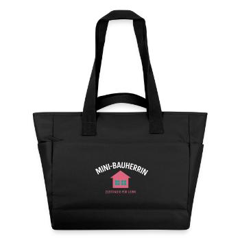 Développeur responsable du bruit - Sac matelassé déperlant - noir - Devant