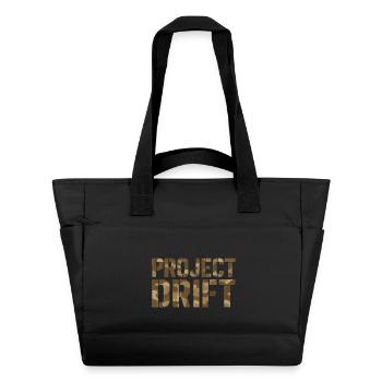 Project Drift Camouflage Tuning Statement - Water-Repellent Padded Bag - black - Front
