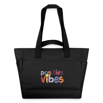 Ondes positives - Sac matelassé déperlant - noir - Devant