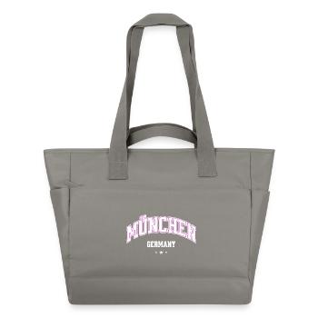 München Neonbogen Flair - Wasserabweisende Padded Bag - Grau - Vorne