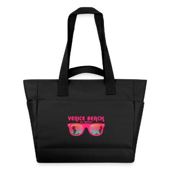 Venice Beach Los Angeles - Sac matelassé déperlant - noir - Devant