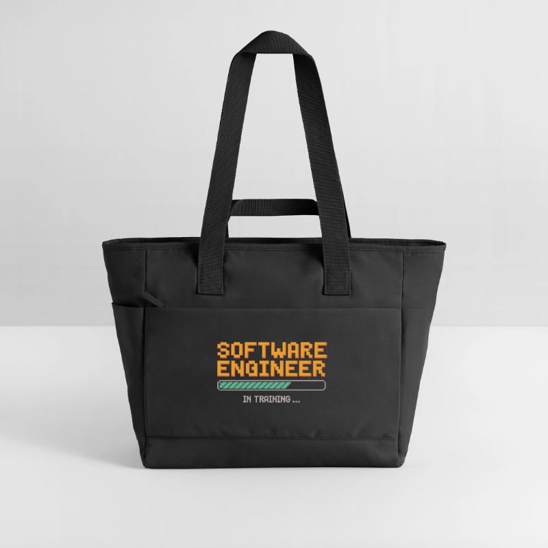 Software Developer in Training Debugging Humor Water-Repellent Padded Bag