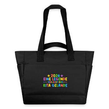 2026 A Legend Daycare Graduate - Water-Repellent Padded Bag - black - Front