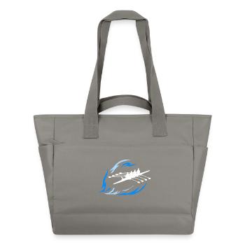 Aviron - Double 4 - Sac matelassé déperlant - gris - Devant