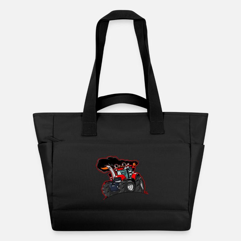 0961 Fall - Wasserabweisende Padded Bag - Schwarz