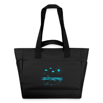 SOUPER - Sac matelassé déperlant - noir - Devant