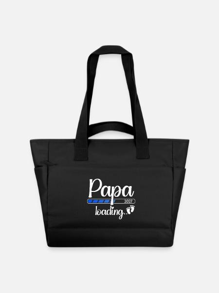 Papa 2027 Loading Werdender Papa 2027 - Wasserabweisende Padded Bag - Schwarz