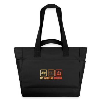 Schach Wochenende - Wasserabweisende Padded Bag - Schwarz - Vorne