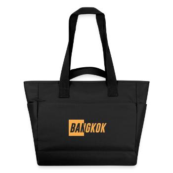 Bangkok Design - Sac matelassé déperlant - noir - Devant
