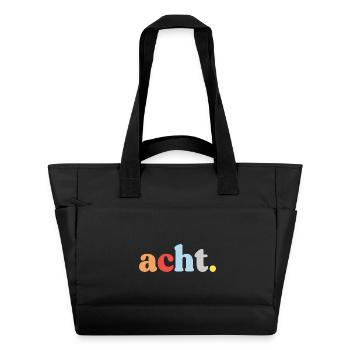 8e anniversaire Eight Retro - Sac matelassé déperlant - noir - Devant