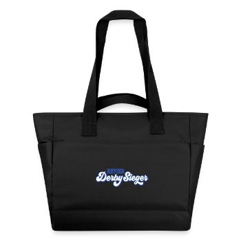 Farben änderbar | Revier Derbysieger - Wasserabweisende Padded Bag - Schwarz - Vorne