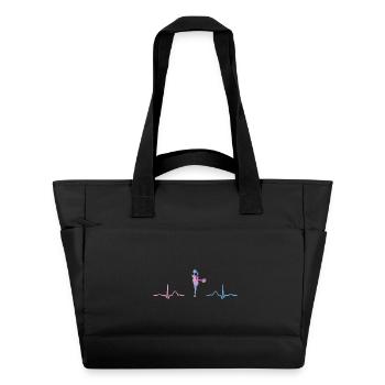 Cheerpom pom girls Mom Cheerleading - Sac matelassé déperlant - noir - Devant