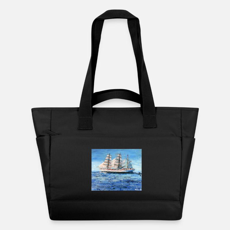 Gorch Fock - Sac matelassé déperlant - noir