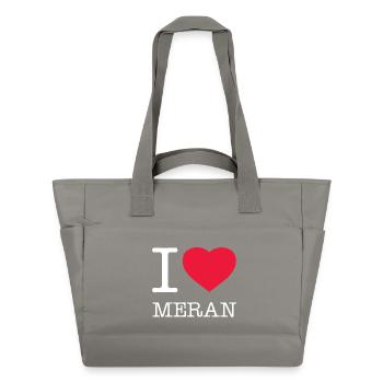 J’ADORE MERANO - Sac matelassé déperlant - gris - Devant