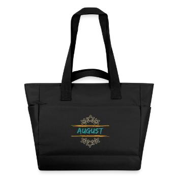 August August - Wasserabweisende Padded Bag - Schwarz - Vorne