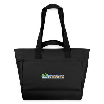 Willemstad en tant que vacances - Sac matelassé déperlant - noir - Devant