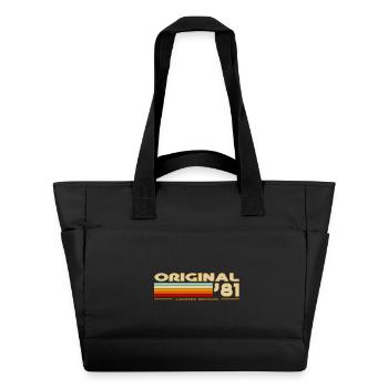 1981 - Water-Repellent Padded Bag - black - Front