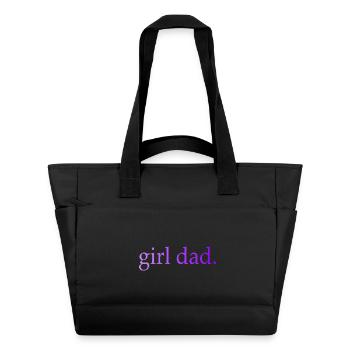 Girl Dad Geschenk Vaterschaft - Wasserabweisende Padded Bag - Schwarz - Vorne
