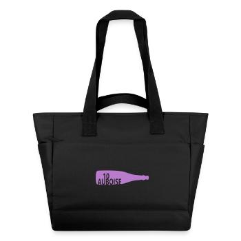 Flasche Sekt Morgendämmerung - Wasserabweisende Padded Bag - Schwarz - Vorne