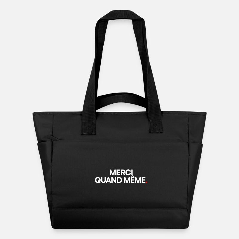 Merci quand même - Sac matelassé déperlant - noir