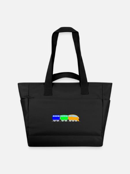 Train pour enfants - train - train - Sac matelassé déperlant - noir