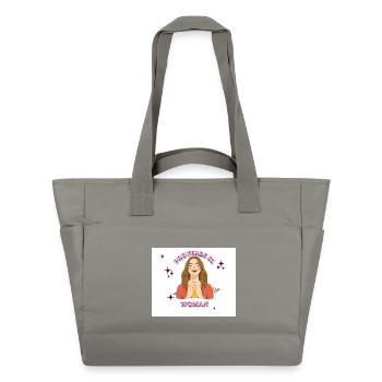 Proverbs 31 Woman Faith Glow - Water-Repellent Padded Bag - grey - Front