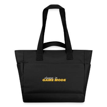 TOUJOURS EN MODE JEU - Sac matelassé déperlant - noir - Devant