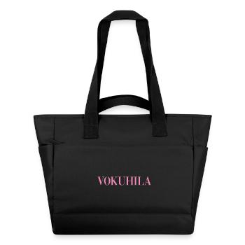 Vokuhila - Wasserabweisende Padded Bag - Schwarz - Vorne